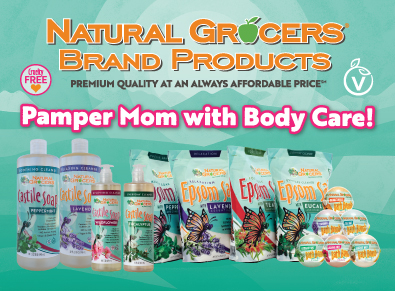 Pamper Mom with Natural Grocers® Brand Body Care
