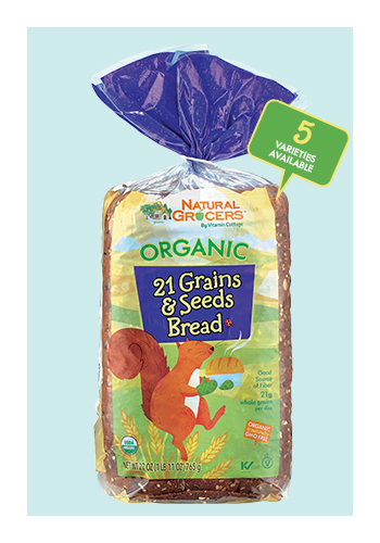 Natural Grocers Brand Organic Sprouted Sliced Bread